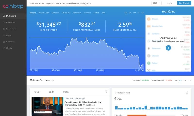 Coinloop - Las MEJORES HERRAMIENTAS y PÁGINAS WEB sobre CRIPTOMONEDAS