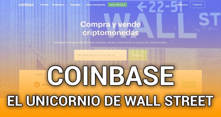 El índice para comprar acciones de Coinbase