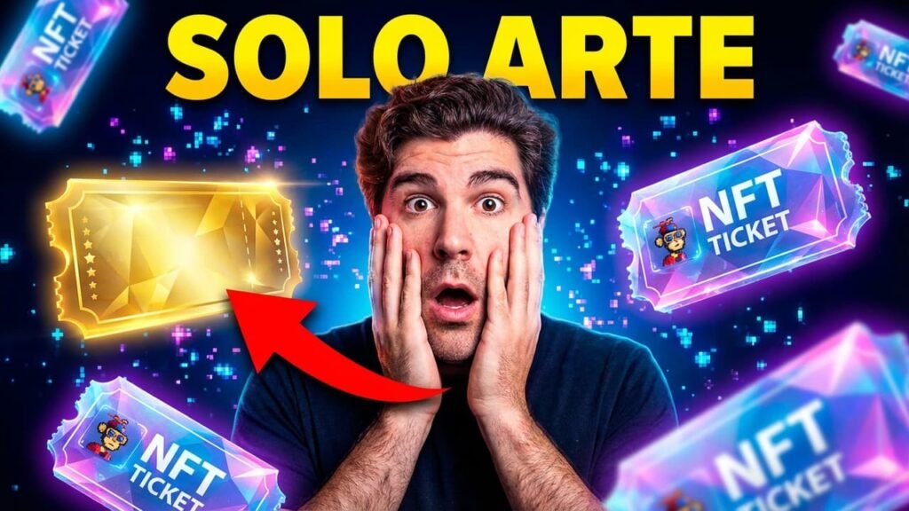 Foto sobre NFTs y sus usos más allá del arte, con referencias a tickets, acceso, certificados y utilidad digital me gusta